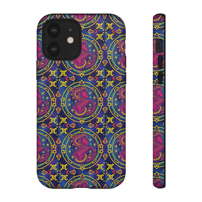 Tough Cases, Capricorn, Zodiac, Metal Pattern