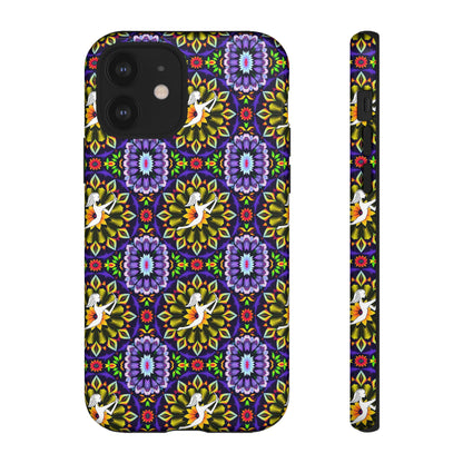 Tough Cases, Sagittarius, Zodiac v1, Flower Pattern