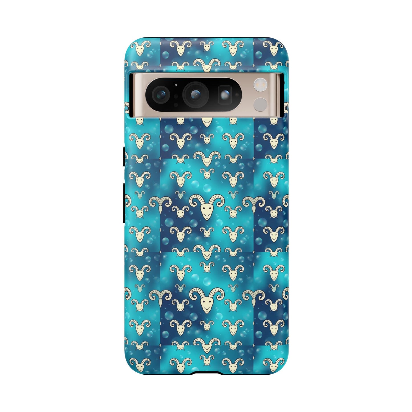 Tough Cases, Aries, Zodiac v1, Bubble Pattern