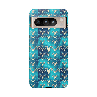Tough Cases, Aries, Zodiac v1, Bubble Pattern