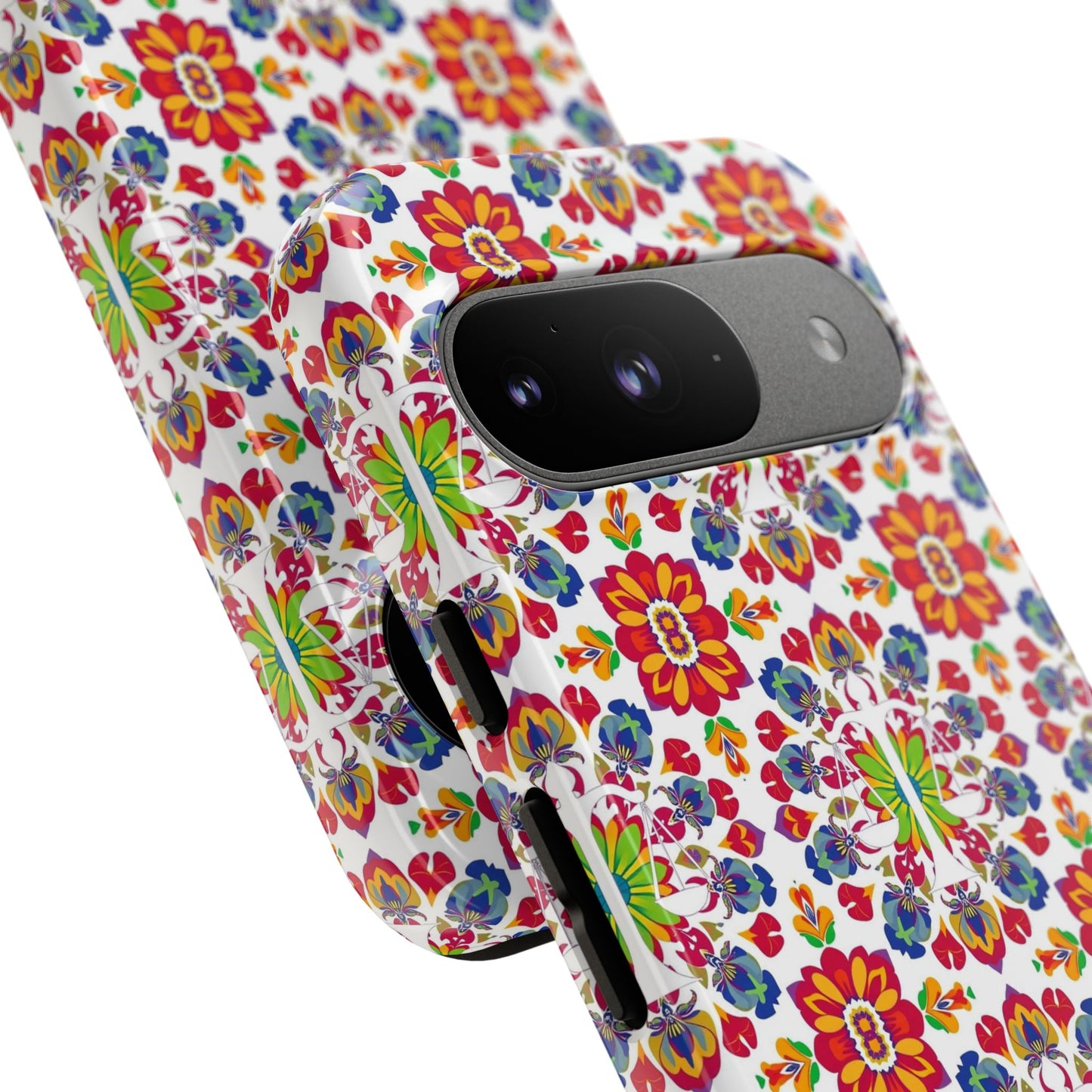 Tough Cases, Libra, Zodiac v1, Flower Pattern