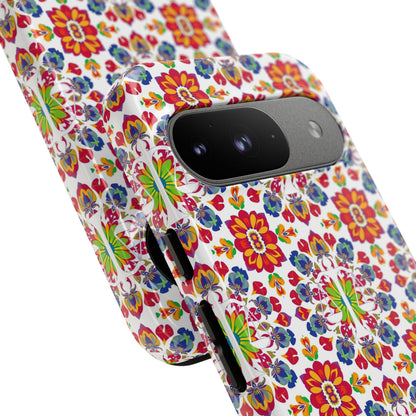 Tough Cases, Libra, Zodiac v1, Flower Pattern