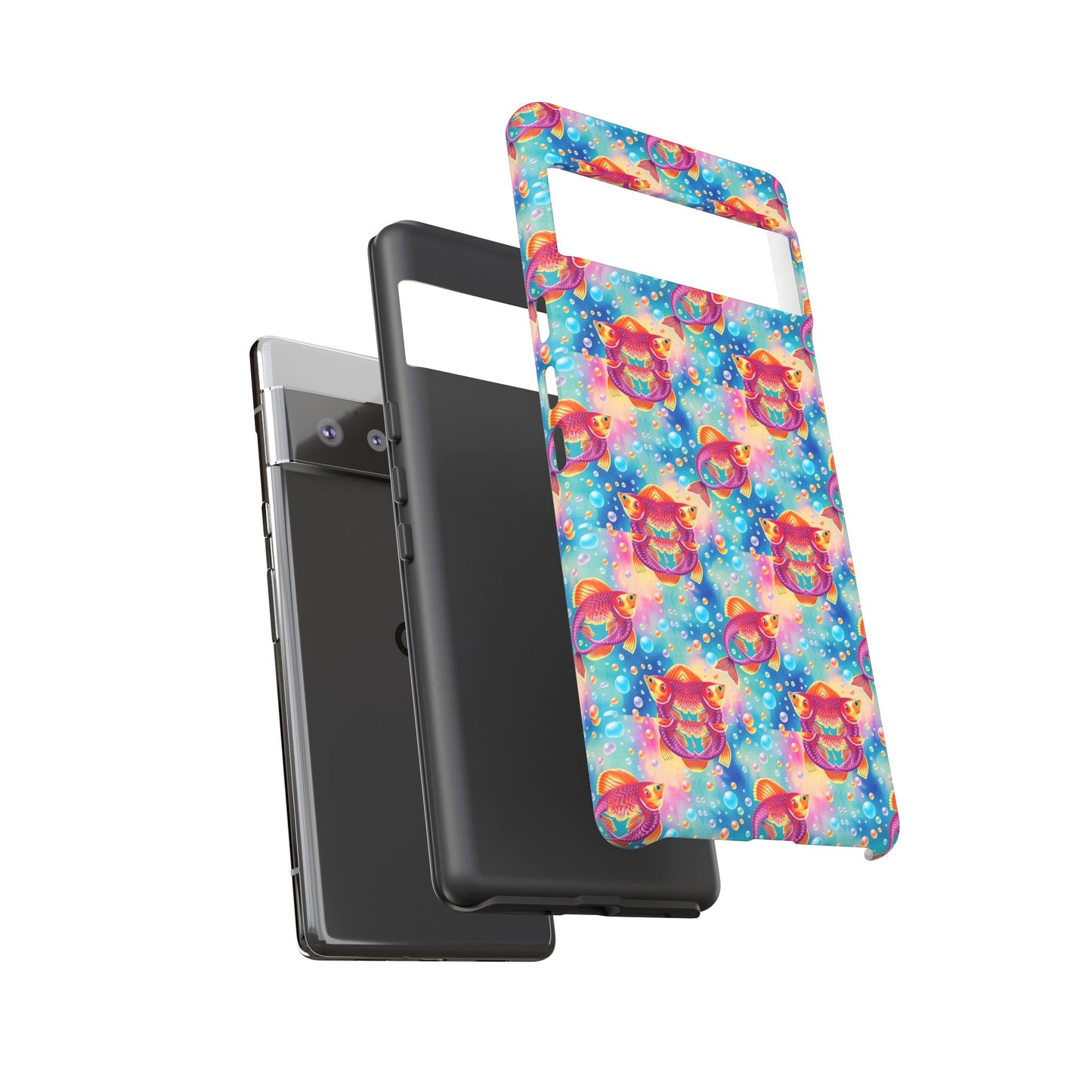 Tough Cases, Pisces, Zodiac v1, Bubble Pattern