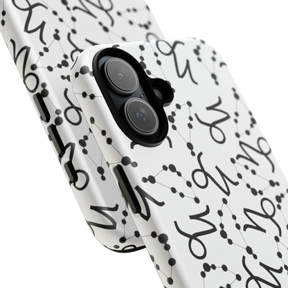 Tough Cases with the Capricorn Zodiac sign for iPhone, Samsung Galaxy, and Google Pixel devices