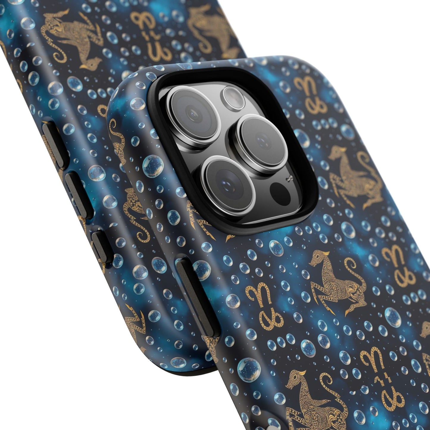 Tough Cases, Capricorn, Zodiac, Bubble Pattern