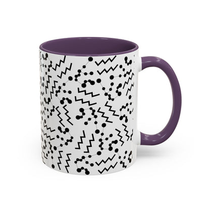 Accent Coffee Mug with the Aquarius sign (11, 15oz)