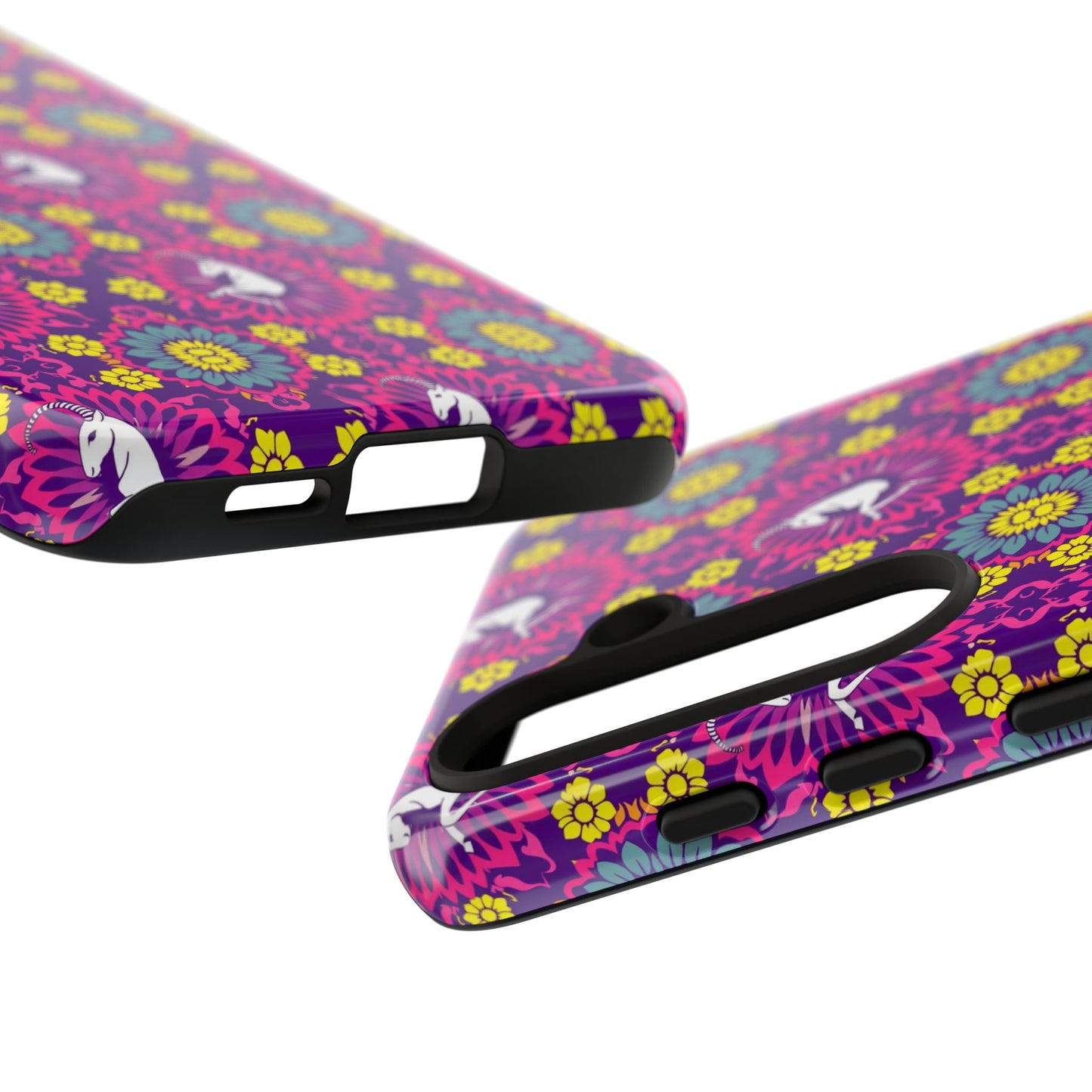 Tough Cases, Capricorn, Zodiac, Flower Pattern