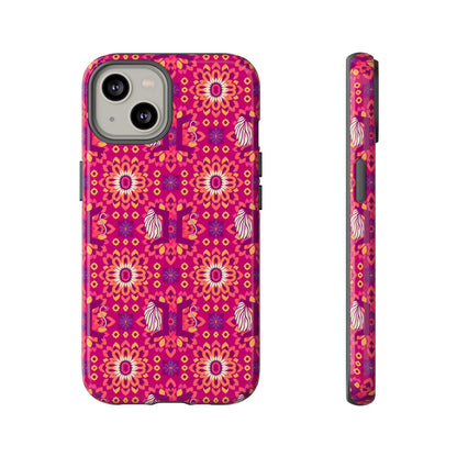 Tough Cases, Gemini, Zodiac v1, Flower Pattern
