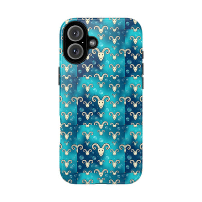 Tough Cases, Aries, Zodiac v1, Bubble Pattern