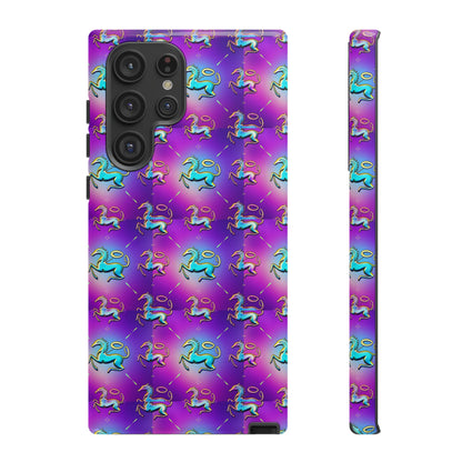 Tough Cases, Aquarius, Zodiac, Metal Pattern
