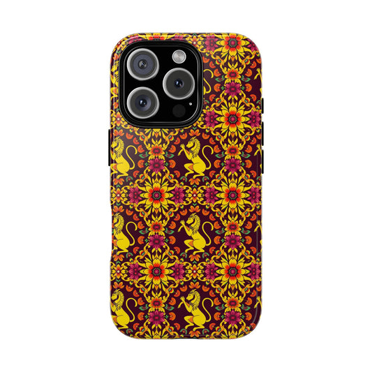 Tough Cases, Virgo, Zodiac v1, Flower Pattern