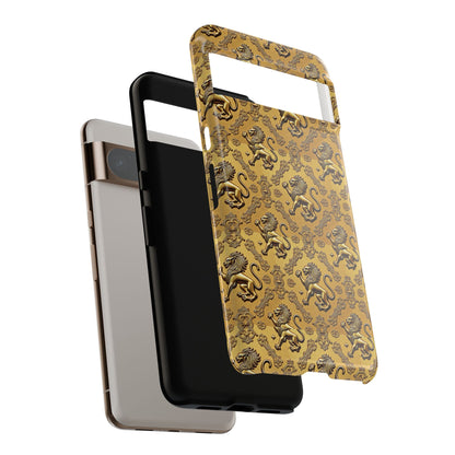 Tough Cases, Leo, Zodiac, Metal Pattern