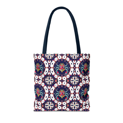 Tote Bag (AOP), Scorpio, Zodiac v1, Jewel Pattern