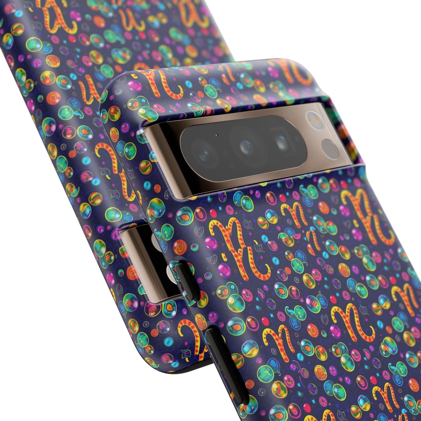 Tough Cases, Aquarius, Zodiac, Bubble Pattern