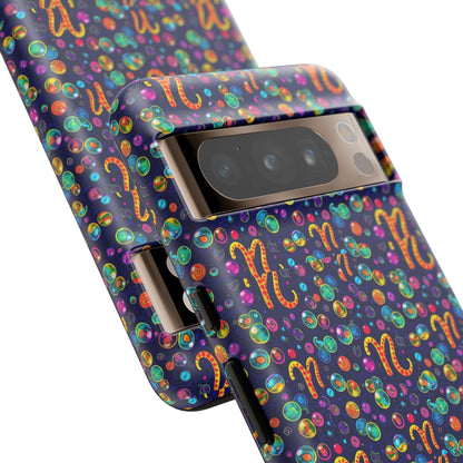 Tough Cases, Aquarius, Zodiac, Bubble Pattern