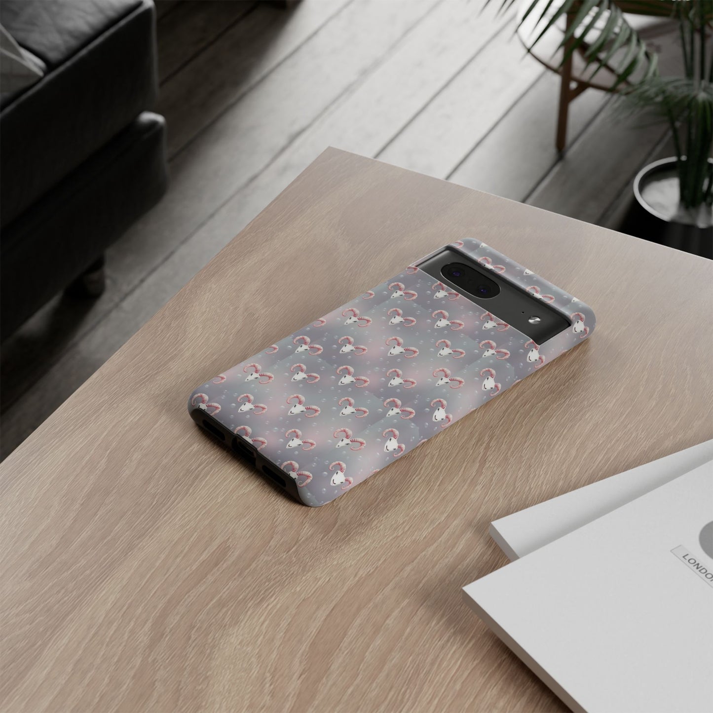 Tough Cases, Aries, Zodiac v2, Bubble Pattern