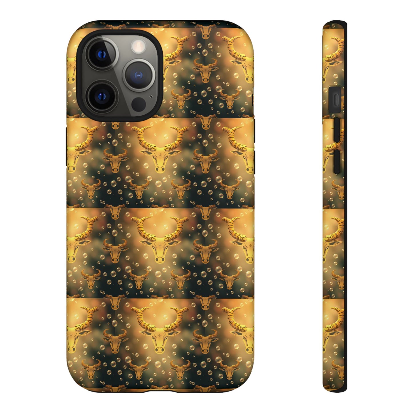 Tough Cases, Taurus, Zodiac v1, Bubble Pattern