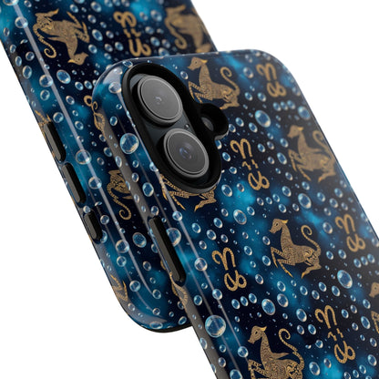 Tough Cases, Capricorn, Zodiac, Bubble Pattern