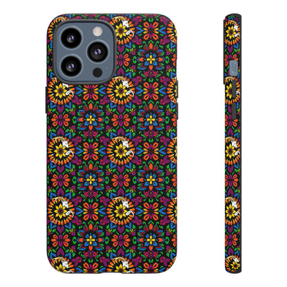 Tough Cases, Capricorn, Zodiac v2, Flower Pattern