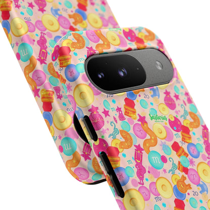 Tough Cases, Sagittarius, Zodiac v2, Bubble Pattern