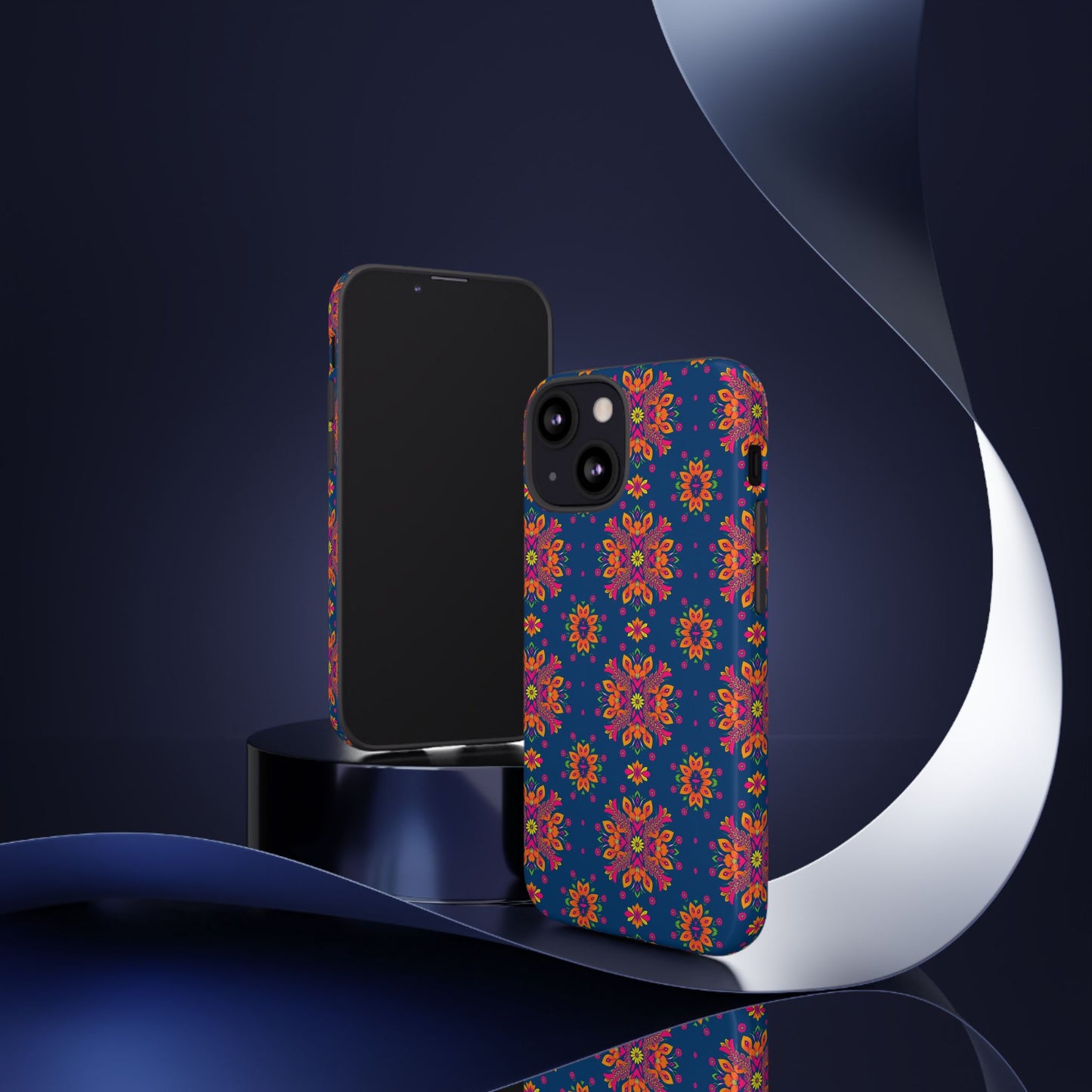 Tough Cases, Gemini, Zodiac v2, Flower Pattern
