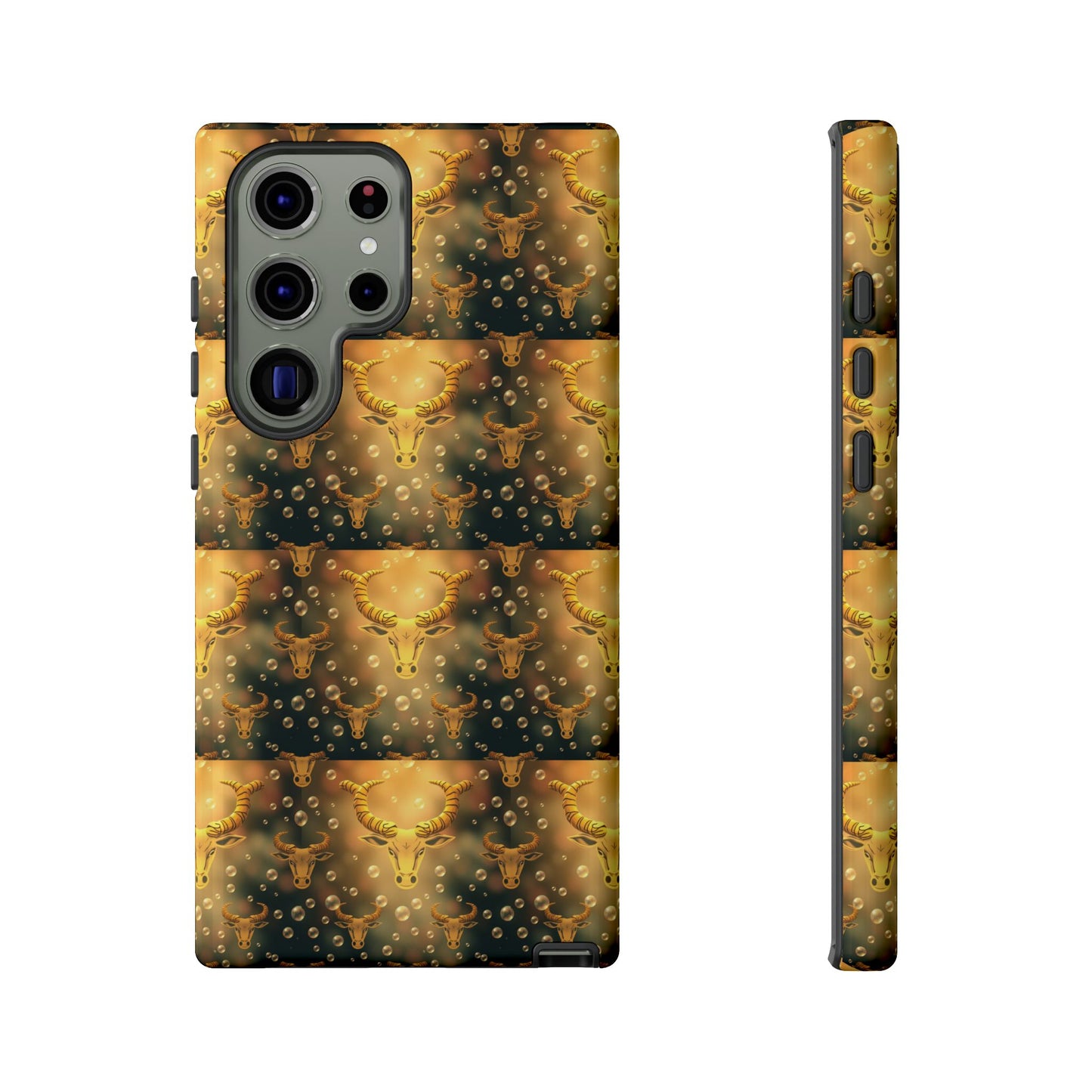 Tough Cases, Taurus, Zodiac v1, Bubble Pattern