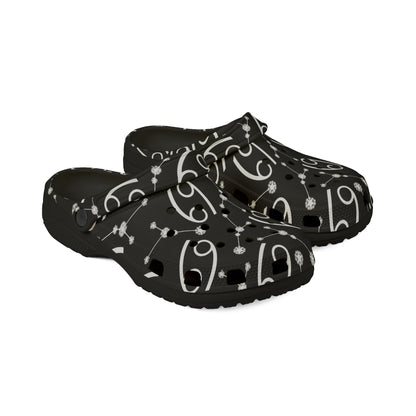 EVA Foam Rubber Shoes (AOP), Material 100% EVA, Cancer Zodiac Design