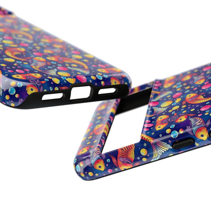 Tough Cases, Pisces, Zodiac, Bubble Pattern