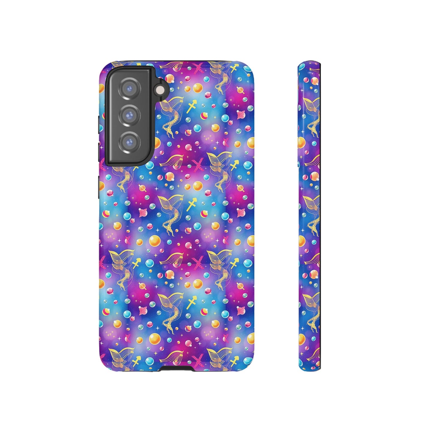 Tough Cases, Sagittarius, Zodiac v3, Bubble Pattern