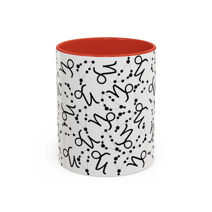Accent Coffee Mug with the Capricorn sign (11, 15oz)