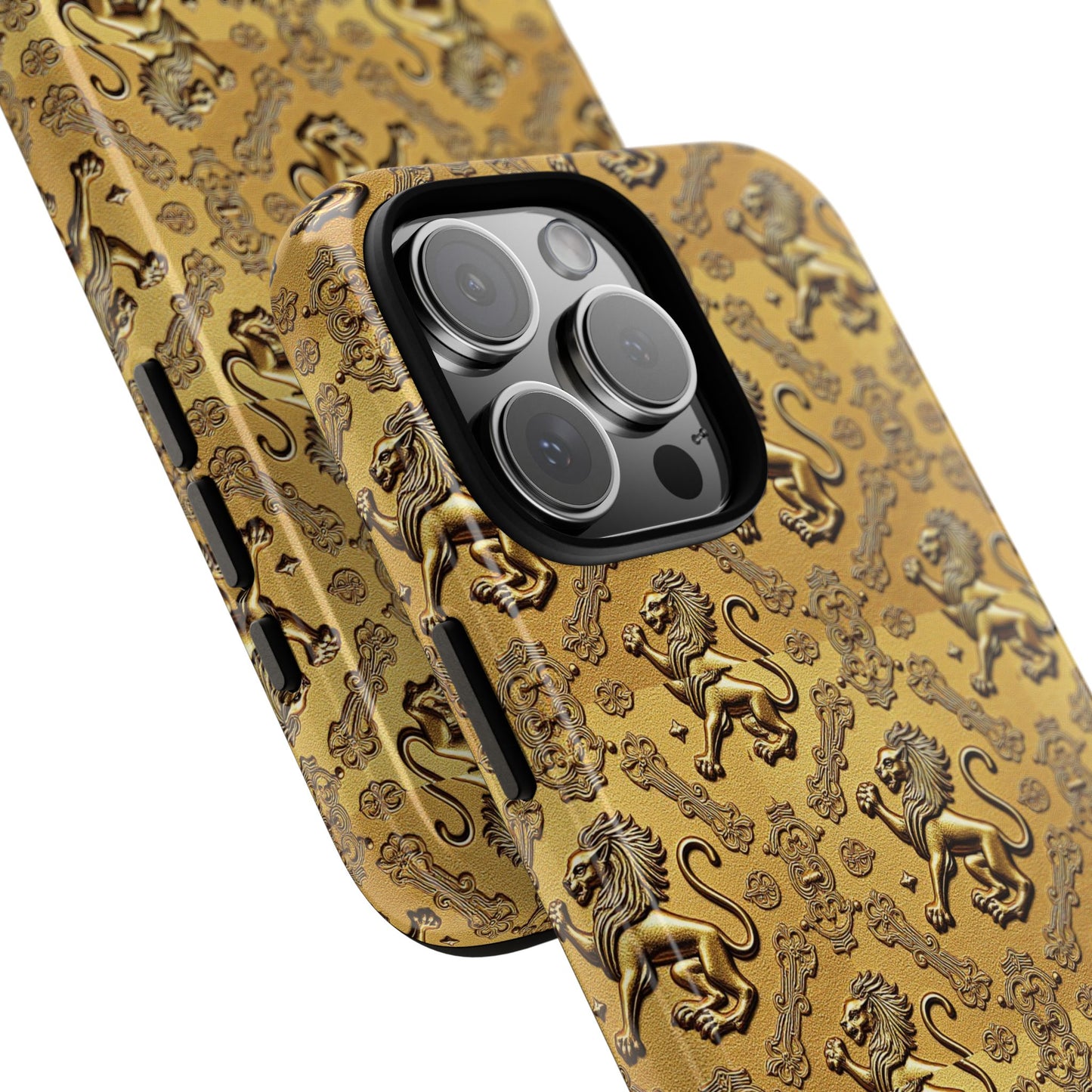 Tough Cases, Leo, Zodiac, Metal Pattern