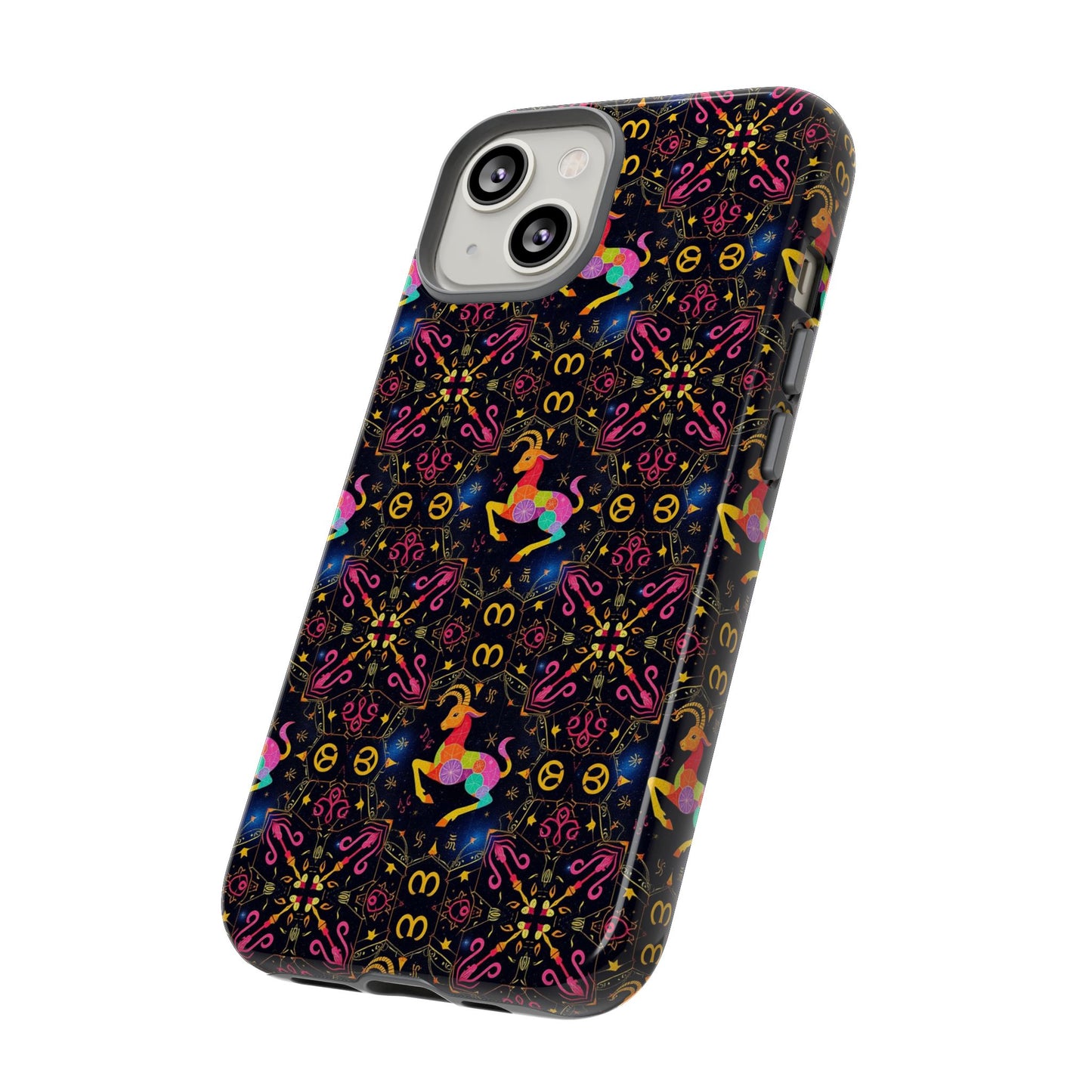Tough Cases, Capricorn, Zodiac v2, Metal Pattern