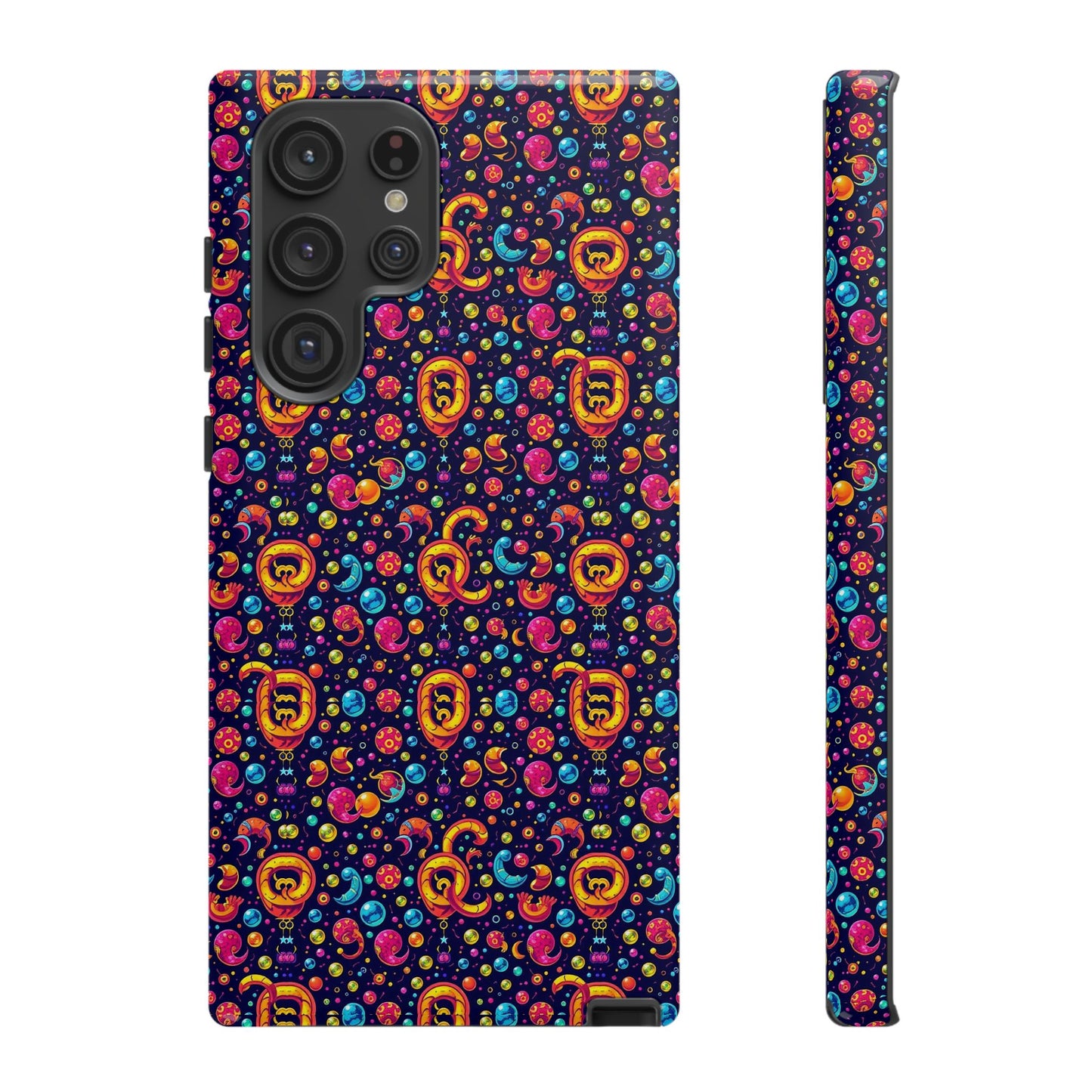 Tough Cases, Aquarius, Zodiac v1, Bubble Pattern