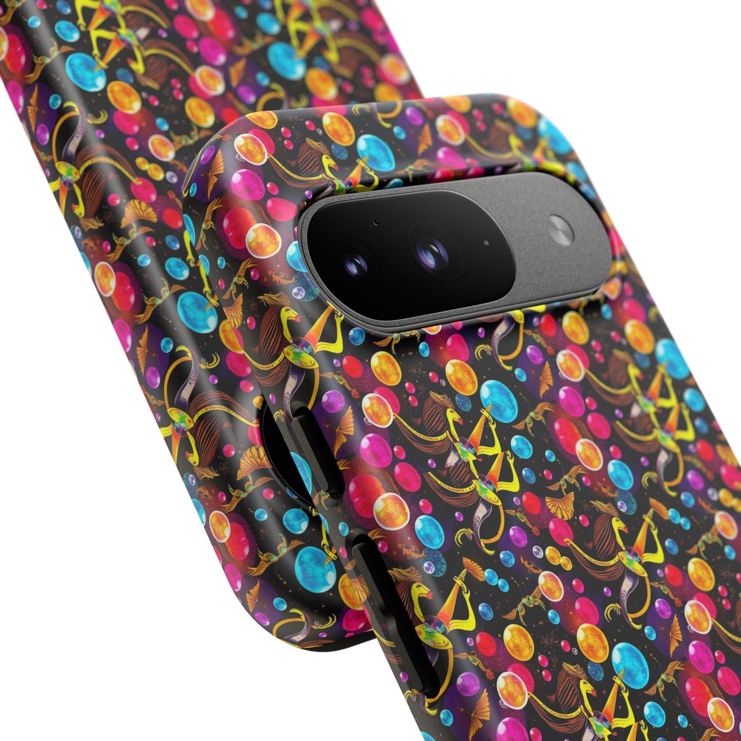 Tough Cases, Sagittarius, Zodiac v1, Bubble Pattern