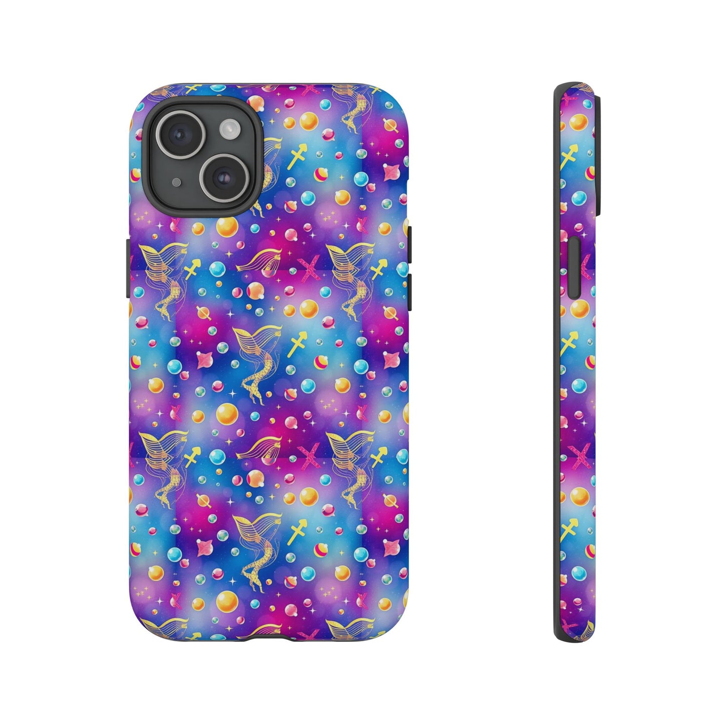 Tough Cases, Sagittarius, Zodiac v3, Bubble Pattern