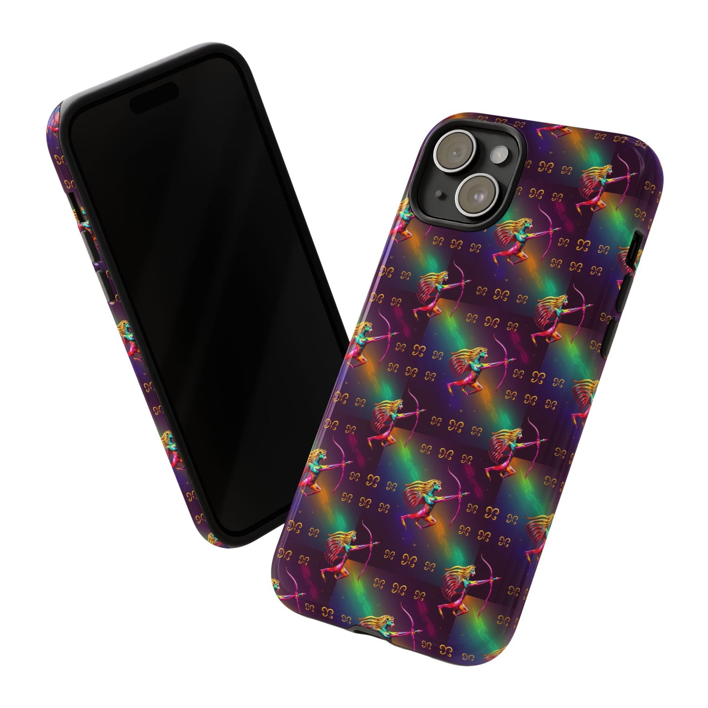 Tough Cases, Sagittarius, Zodiac v1, Metal Pattern