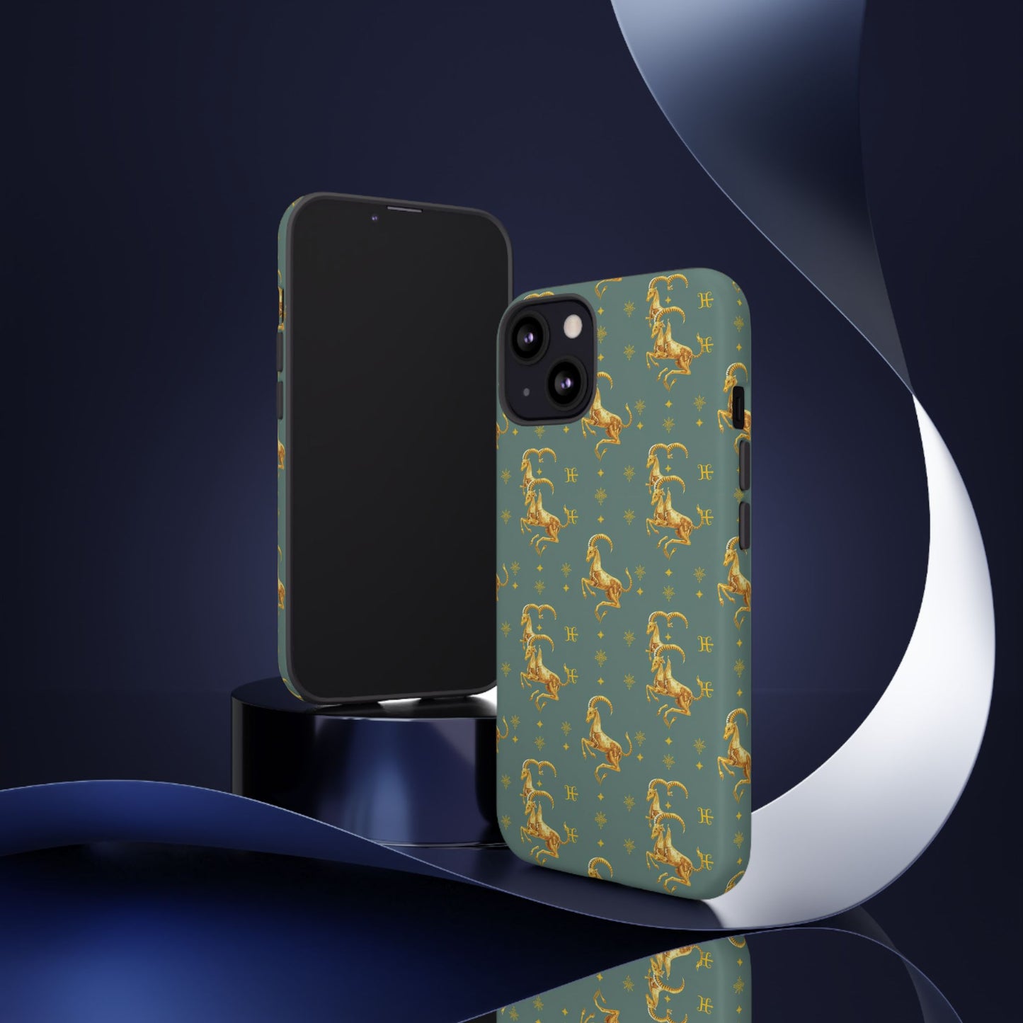 Tough Cases, Capricorn, Zodiac v1, Metal Pattern
