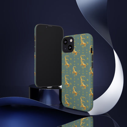 Tough Cases, Capricorn, Zodiac v1, Metal Pattern