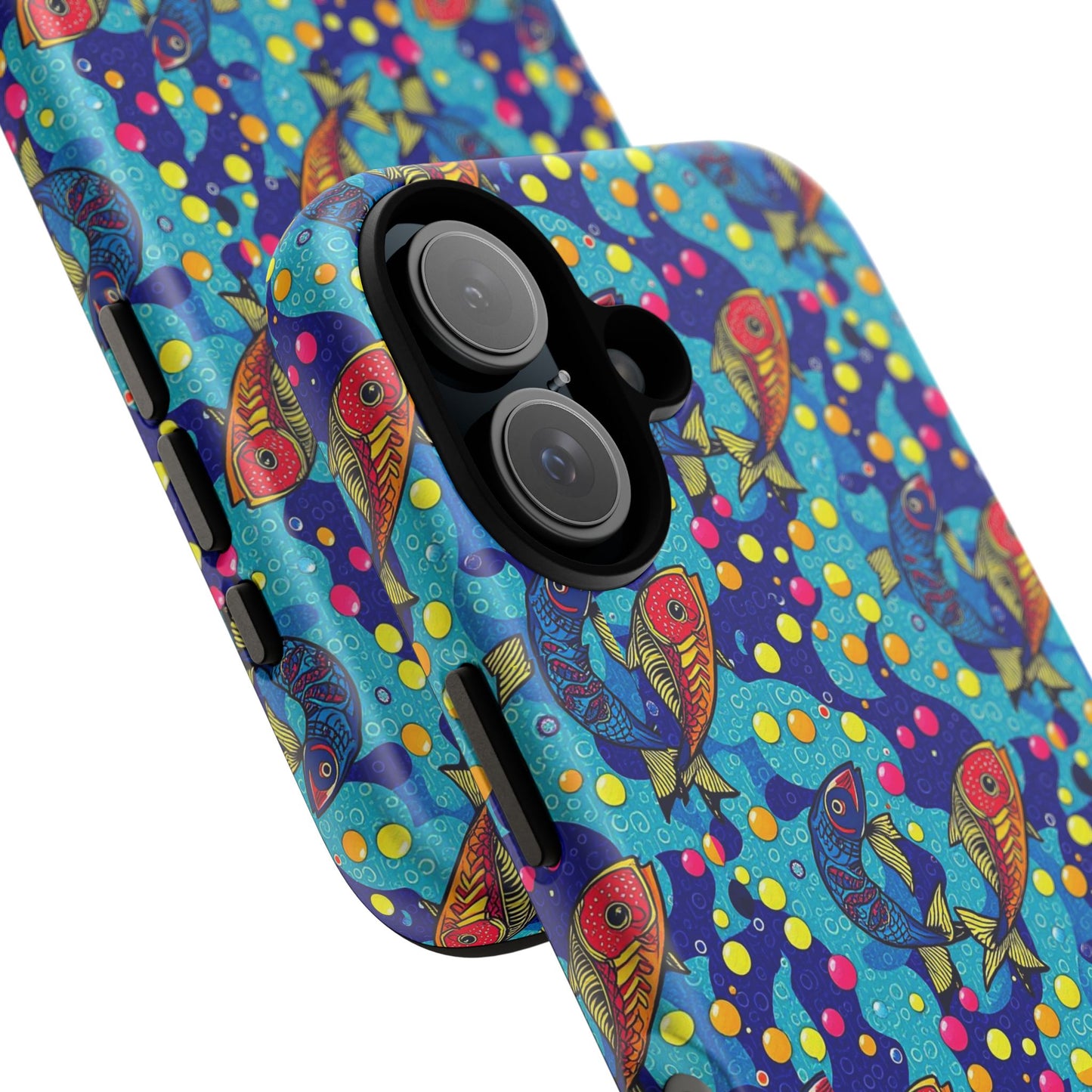 Tough Cases, Pisces, Zodiac v2, Bubble Pattern