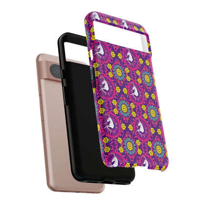 Tough Cases, Capricorn, Zodiac, Flower Pattern