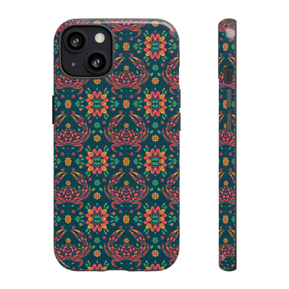 Tough Cases, Cancer, Zodiac v4, Flower Pattern