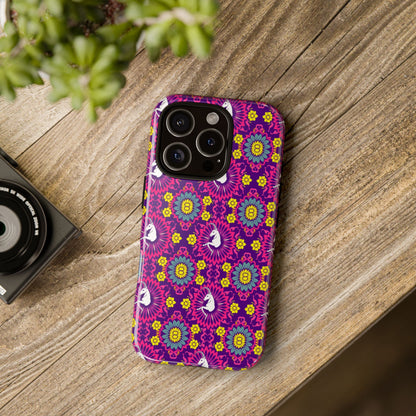Tough Cases, Capricorn, Zodiac, Flower Pattern