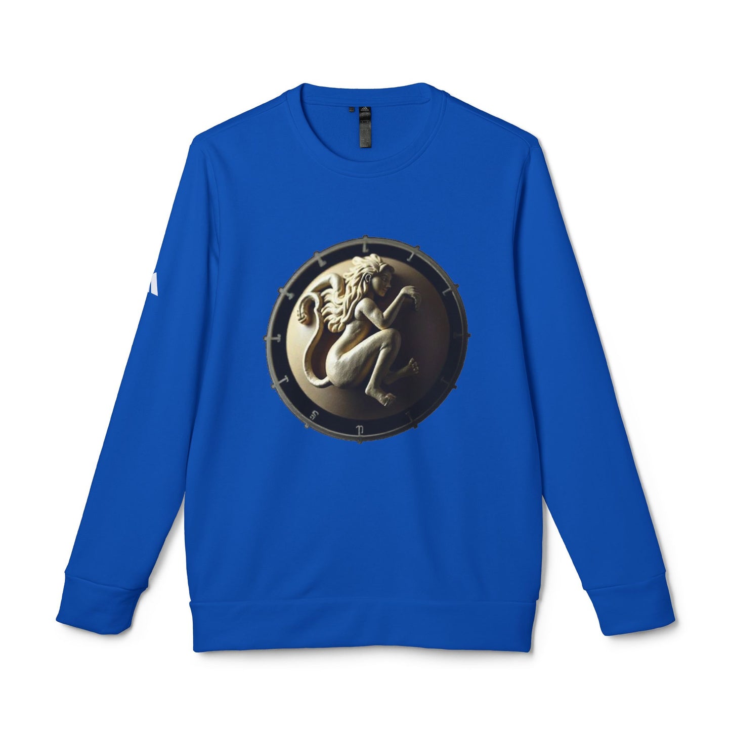 Adidas, Unisex Fleece Crewneck Sweatshirt, Virgo, Space Symbol, Zodiac