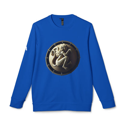 Adidas, Unisex Fleece Crewneck Sweatshirt, Virgo, Space Symbol, Zodiac