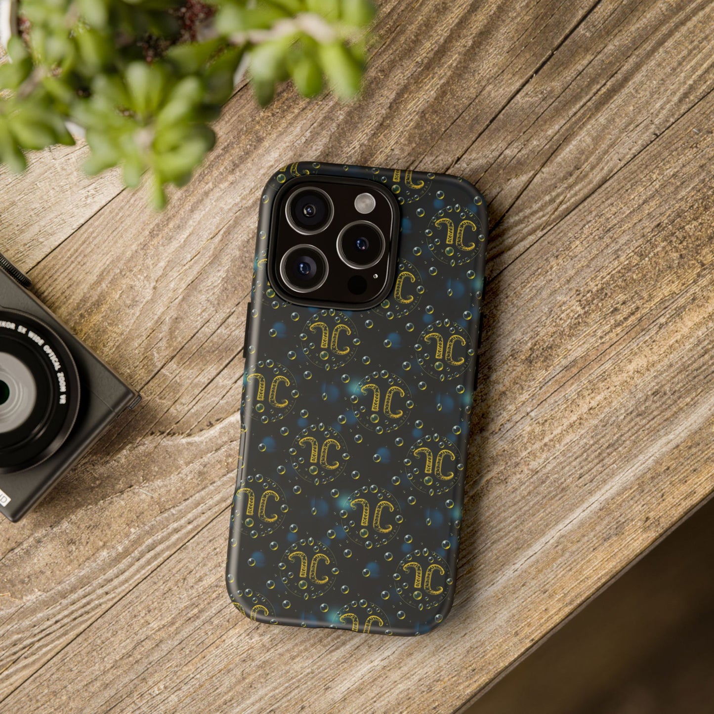Tough Cases, Aquarius, Zodiac v2, Bubble Pattern