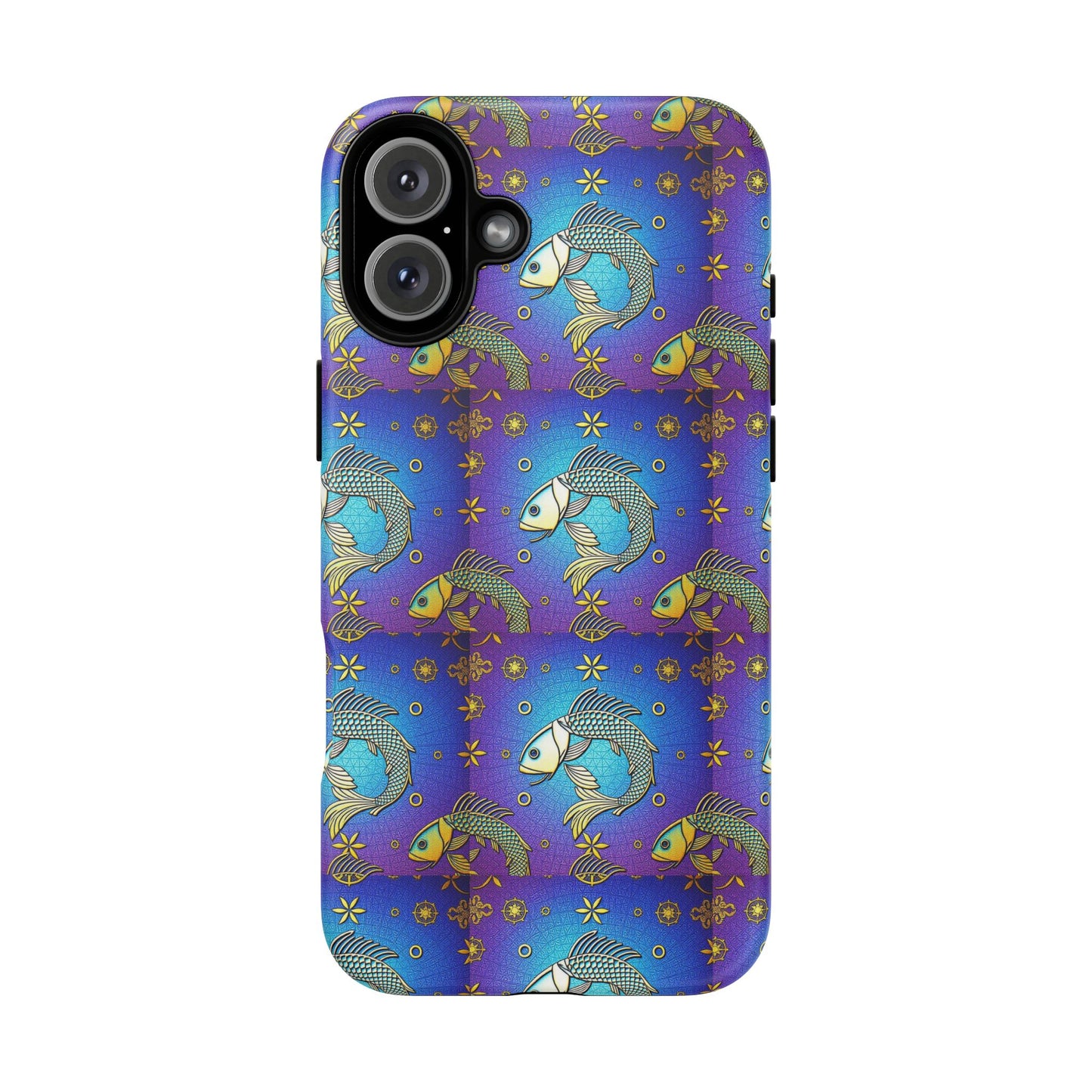 Tough Cases, Pisces, Zodiac v2, Metal Pattern