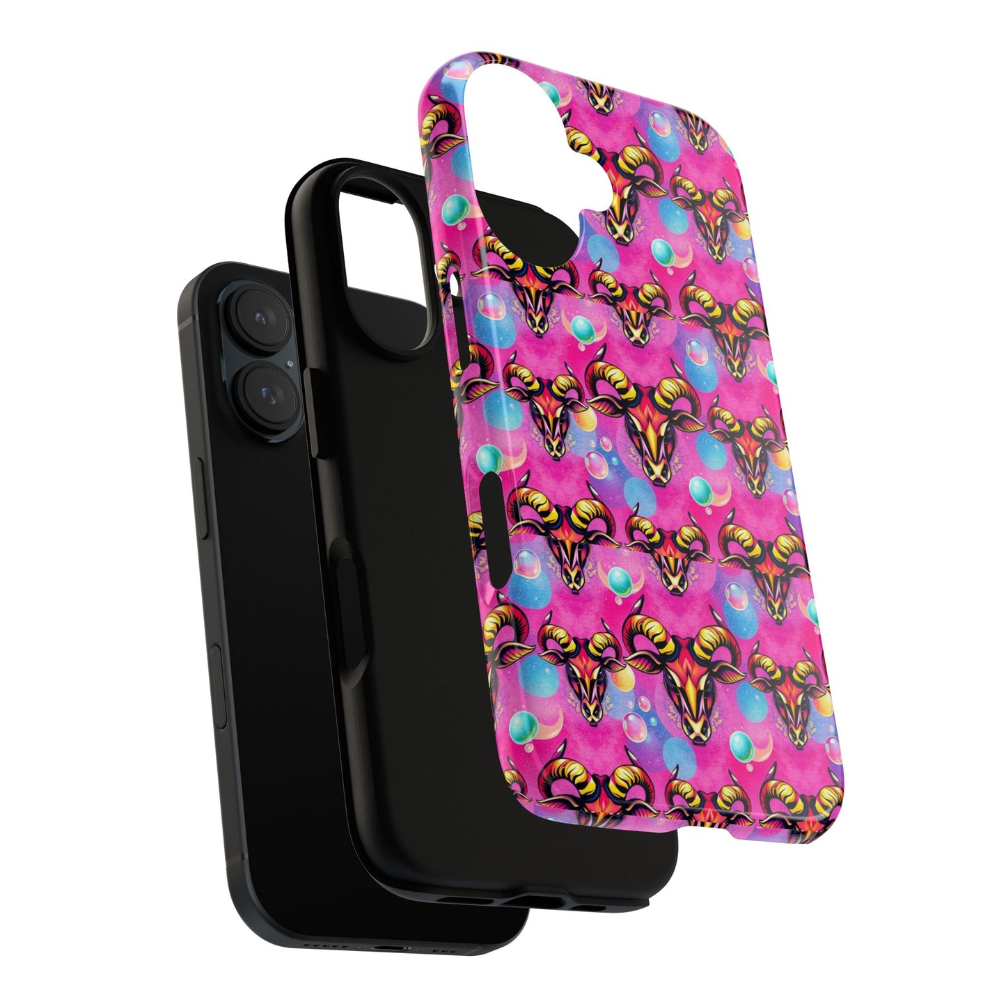 Tough Cases, Taurus, Zodiac, Bubble Pattern