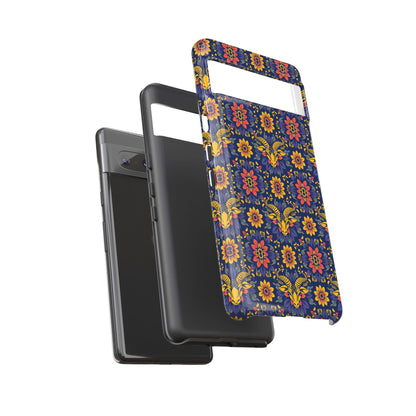 Tough Cases, Taurus, Zodiac v3, Flower Pattern