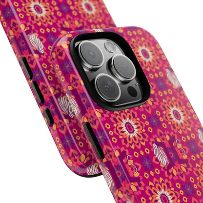 Tough Cases, Gemini, Zodiac v1, Flower Pattern
