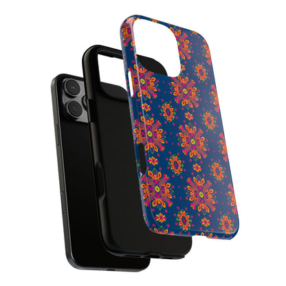 Tough Cases, Gemini, Zodiac v2, Flower Pattern